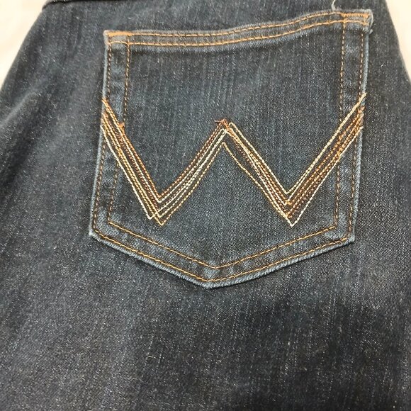 WRANGLER Q-BABY NO GAP WAISTBAND WOMENS JEANS SIZE 13/14 - Picture 10 of 10